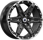 КиК Дистрикт 8x18 6x139.7 ET 36 Dia 100.1 алмаз черный