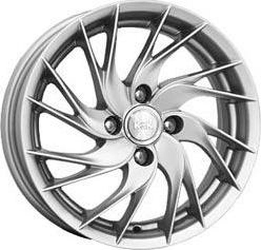 КиК Элика 5.5x14 4x108 ET 45 Dia 63.3 сильвер