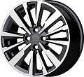КиК Эрман 6.5x16 4x100 ET 40 Dia 67.1 алмаз черный