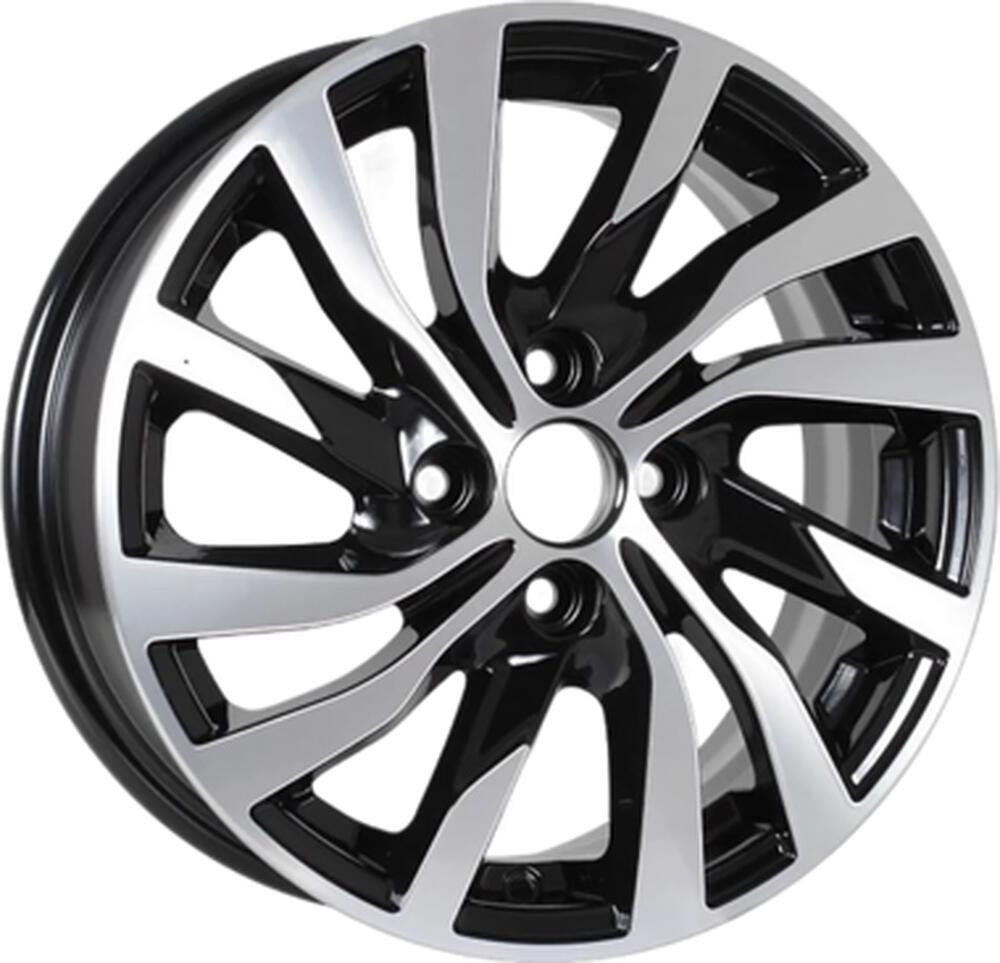 КиК Fenix (Vesta) 6x16 4x100 ET 41 Dia 60.15 Алмаз черный