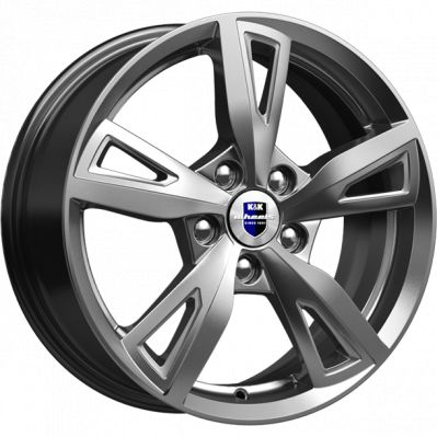 КиК Фишт 6.5x16 5x108 ET 53 Dia 63.35 Дарк платинум