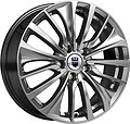 КиК Flanker 6.5x17 4x100 ET 43 Dia 60.1 дарк платинум