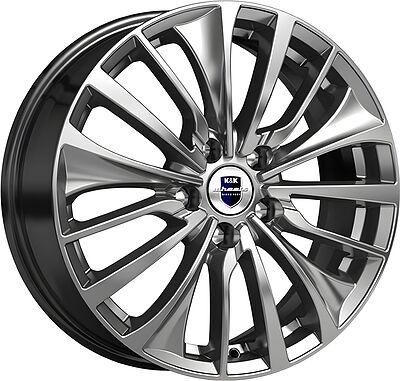 КиК Flanker 6.5x17 4x100 ET 43 Dia 60.1 дарк платинум