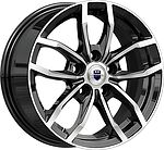 КиК Фрост 6.5x15 5x100 ET 38 Dia 57.1 алмаз черный КиК Фрост 6.5x15 5x100 ET 38 Dia 57.1 алмаз черный