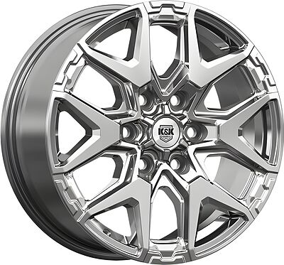 КиК Гангут 7.5x18 6x139.7 ET 50 Dia 92.5 дарк платинум