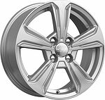 КиК Hyundai SolarisКС777 6x15 4x100 ET 46 Dia 54.1 сильвер КиК Hyundai SolarisКС777 6x15 4x100 ET 46 Dia 54.1 сильвер