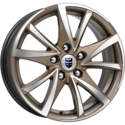 КиК Игуана 6.5x15 4x98 ET 35 Dia 58.5 алмаз брасс