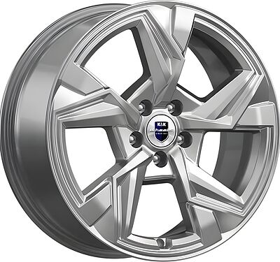 КиК Кайан 7.5x18 5x112 ET 43 Dia 66.6 дарк платинум