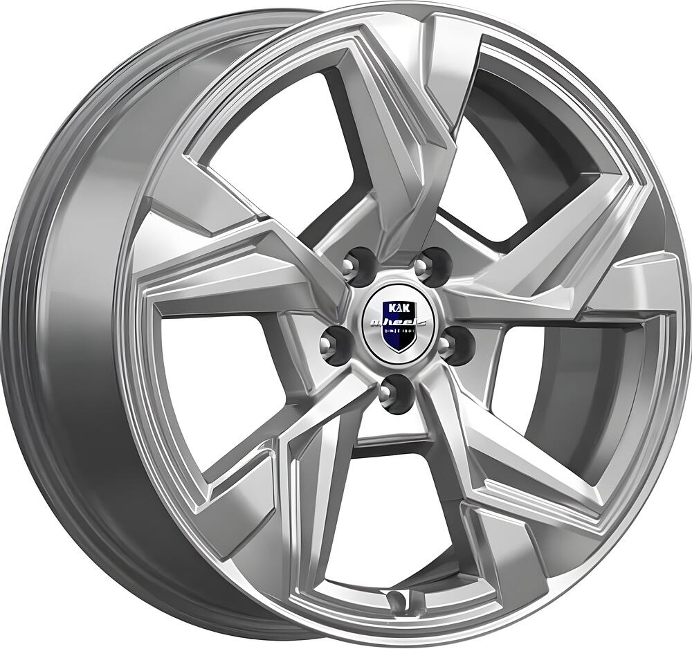КиК Кайан 7.5x18 5x112 ET 37 Dia 66.6 дарк платинум