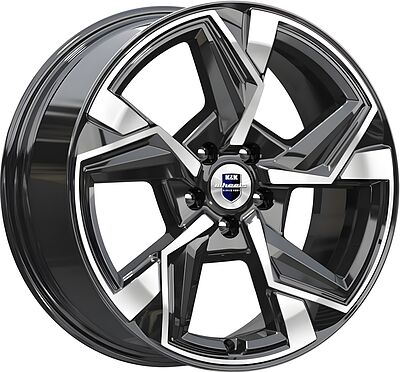 КиК Кайан 7.5x18 5x114.3 ET 45 Dia 67.1 сильвер