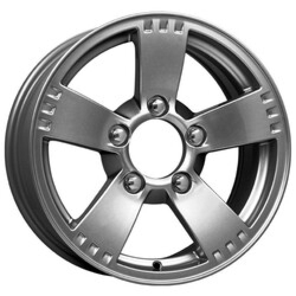 КиК Камелот 7x16 5x139.7 ET 40 Dia 98 алмаз графит