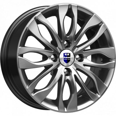 КиК Канзаши 5.5x14 4x100 ET 36 Dia 60.1 дарк платинум