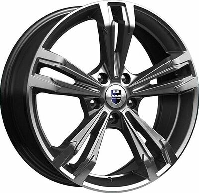 КиК Karrera Light 7x18 5x115 ET 45 Dia 70.2 блэк платинум