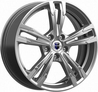 КиК Karrera Light 7x18 5x112 ET 43 Dia 57.1 брайт дарк платинум