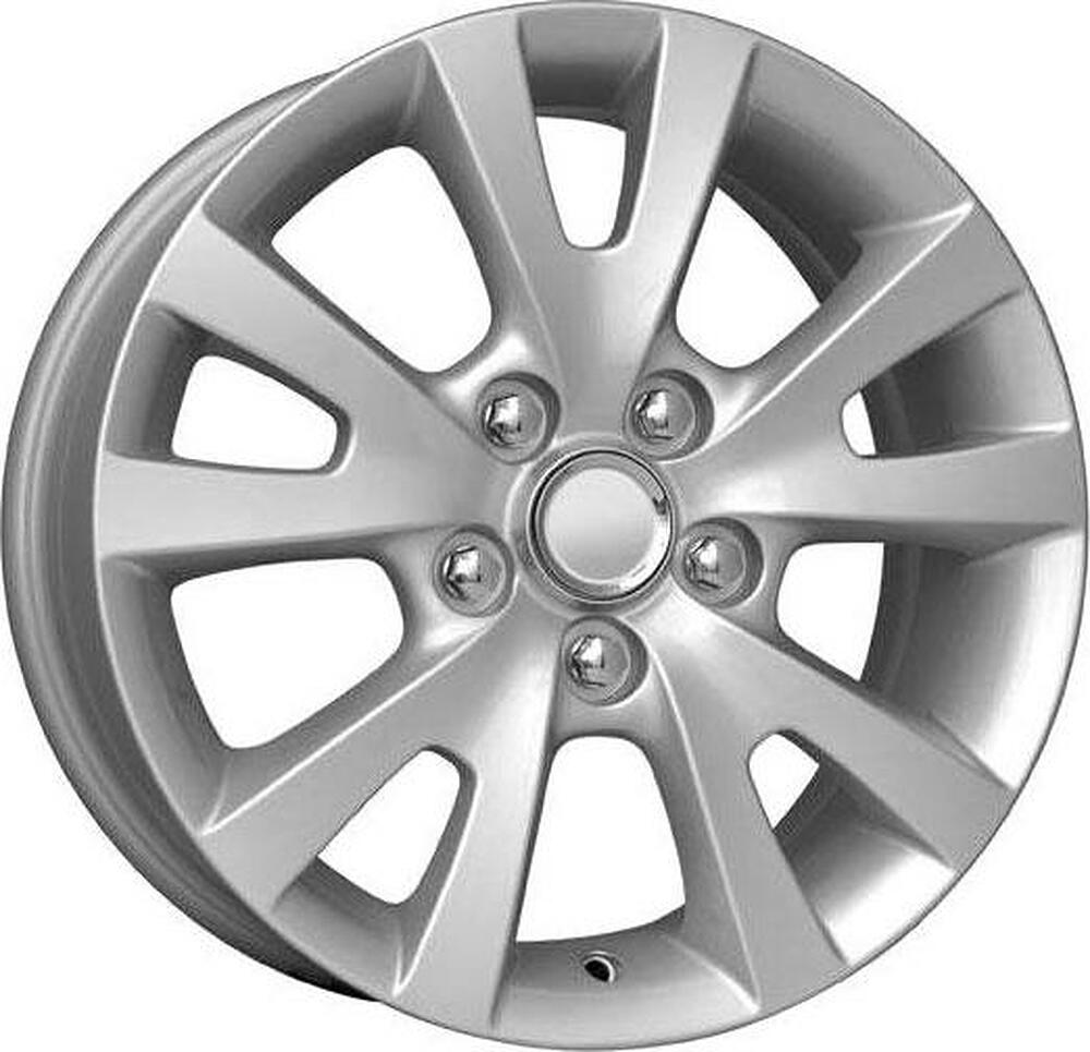 КиК КС396 (Mazda) 6.5x16 5x110 ET 52 Dia 65 сильвер