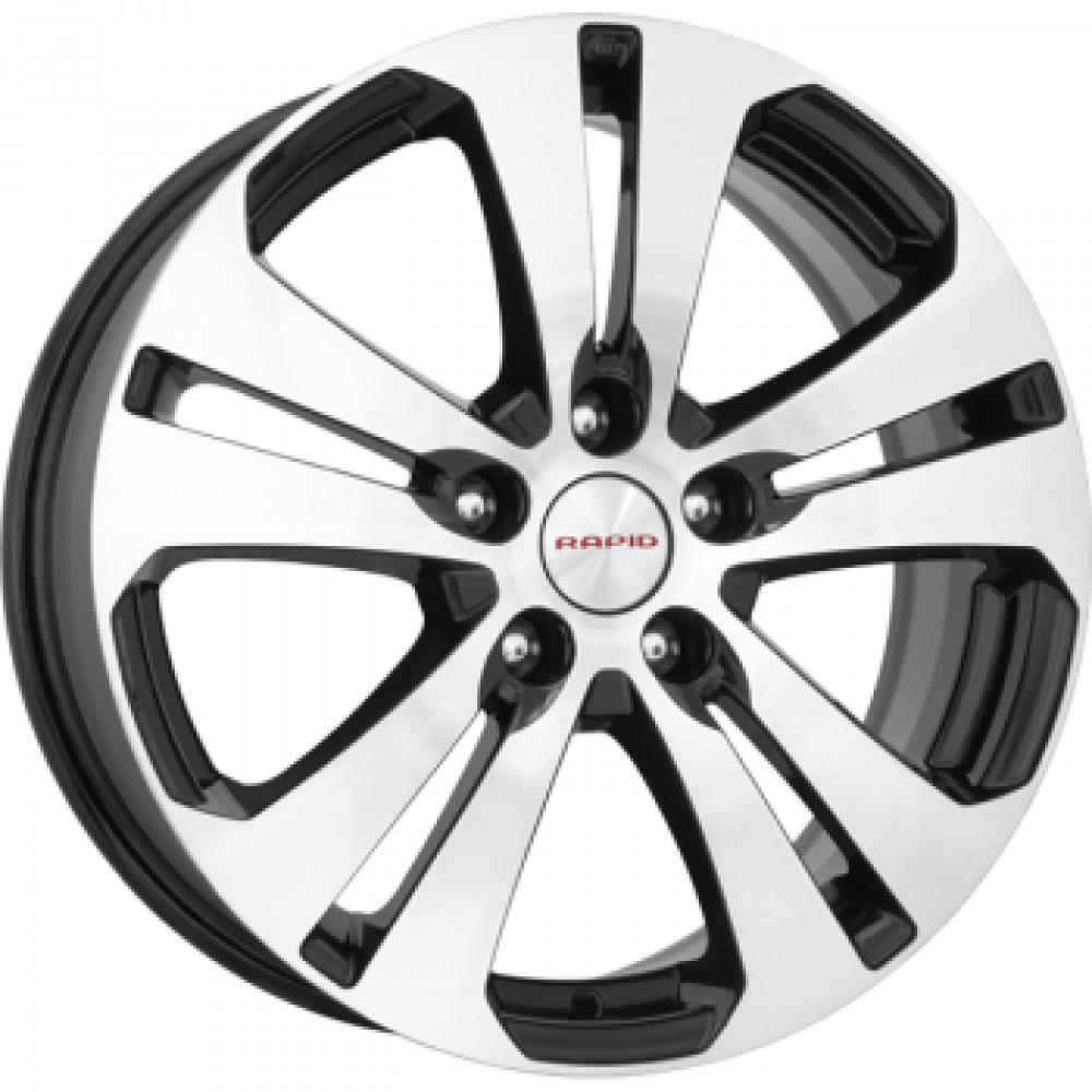 КиК КС625 ZV Passat 6.5x17 5x112 ET 45 Dia 57.1 алмаз черный
