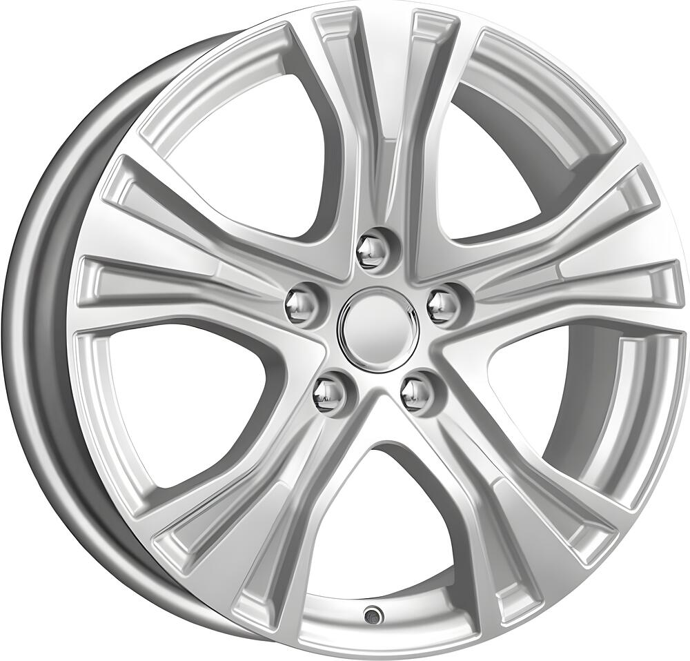 КиК КС673 ZV Tiguan 7x17 5x112 ET 43 Dia 57.1 сильвер