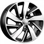 КиК КС741 ZV Octavia 6.5x16 5x114.3 ET 50 Dia 67.1 алмаз черный КиК КС741 ZV Octavia 6.5x16 5x114.3 ET 50 Dia 67.1 алмаз черный