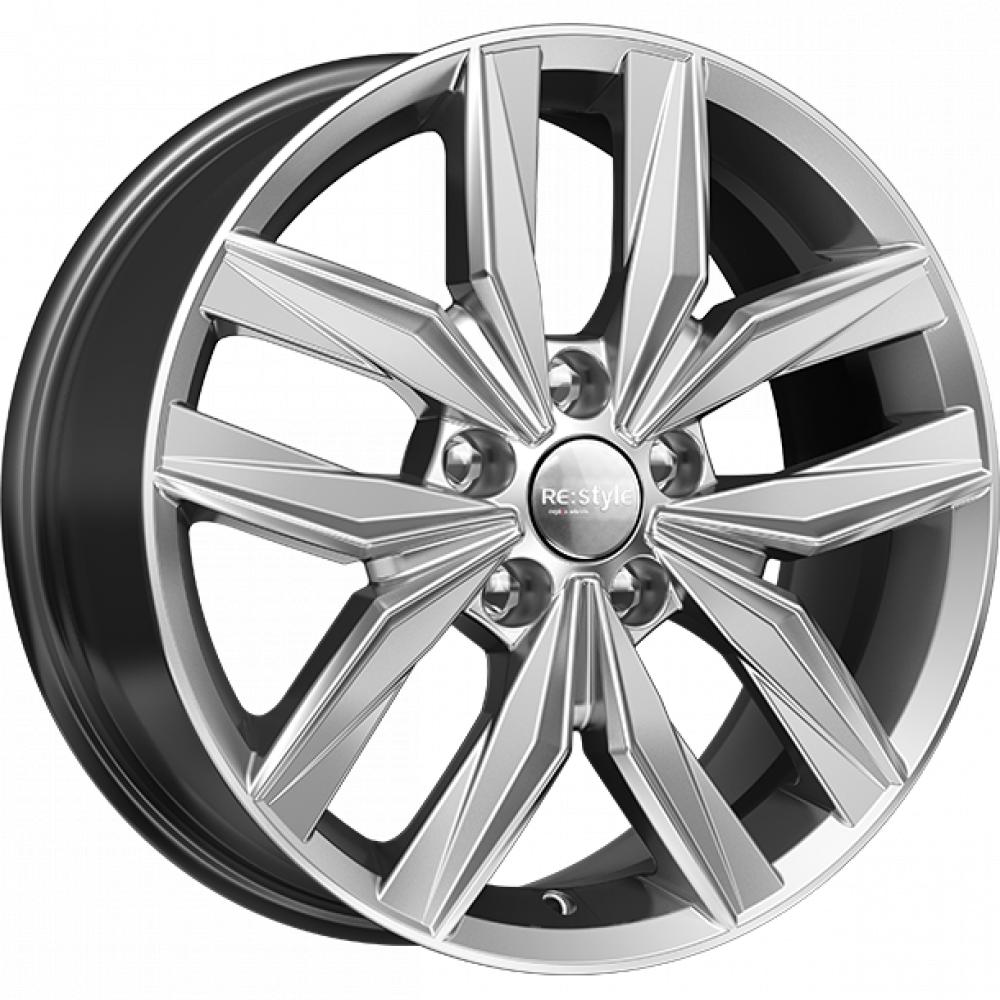 КиК КС774 Hyundai I40 7x17 5x112 ET 46 Dia 66.6 дарк платинум