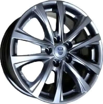 КиК KC776 ZV 17_CX-5 7x17 5x114.3 ET 50 Dia 67.1 дарк платинум