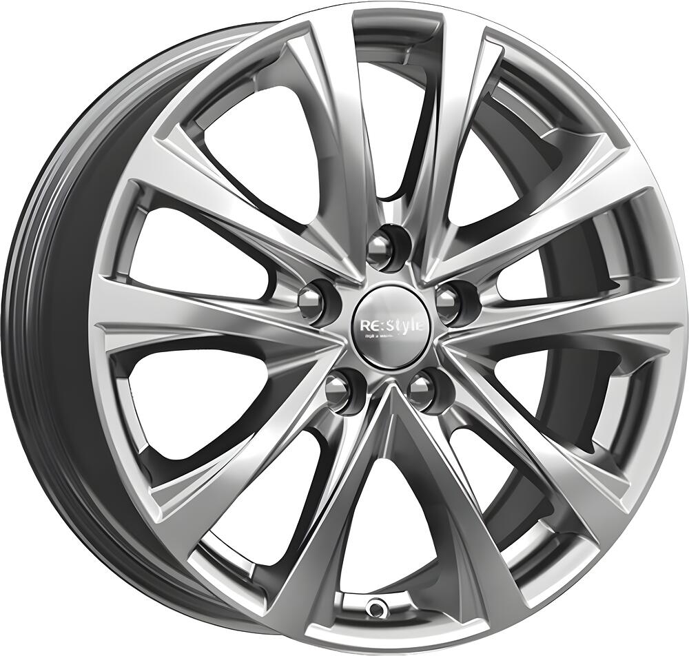КиК KC776 ZV 17_i40 7x17 5x114.3 ET 45 Dia 67.1 дарк платинум