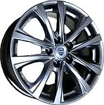 КиК KC776 ZV 17_Tiguan 7x17 5x112 ET 40 Dia 57.1 дарк платинум