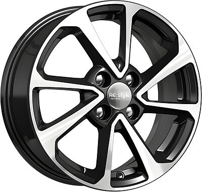 КиК KC861 ZV 15_Solaris 6x15 4x100 ET 46 Dia 54.1 алмаз черный