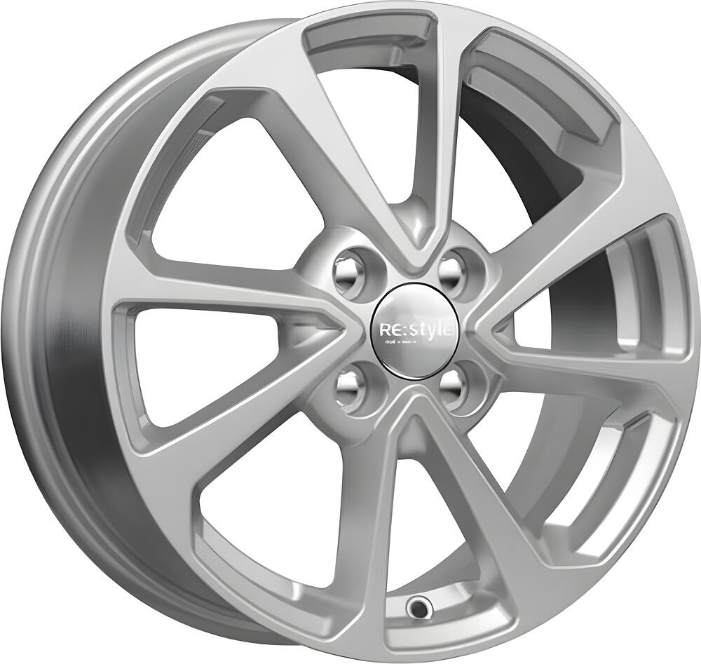 КиК KC861 ZV 15_Solaris 6x15 4x100 ET 48 Dia 54.1 сильвер