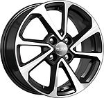 КиК КС861 ZV 15_Vesta 6x15 4x100 ET 46 Dia 54.1 алмаз черный КиК КС861 ZV 15_Vesta 6x15 4x100 ET 46 Dia 54.1 алмаз черный