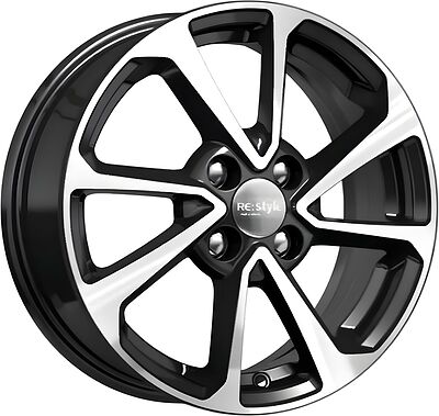 КиК КС861 ZV 15_Vesta 6x15 4x100 ET 50 Dia 60.1 алмаз черный
