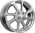 КиК КС861 ZV 15_Vesta 6x15 4x100 ET 48 Dia 54.1 сильвер КиК КС861 ZV 15_Vesta 6x15 4x100 ET 48 Dia 54.1 сильвер