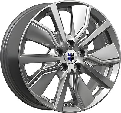 КиК kik 6.5x16 5x108 ET 50 Dia 63.35 дарк платинум