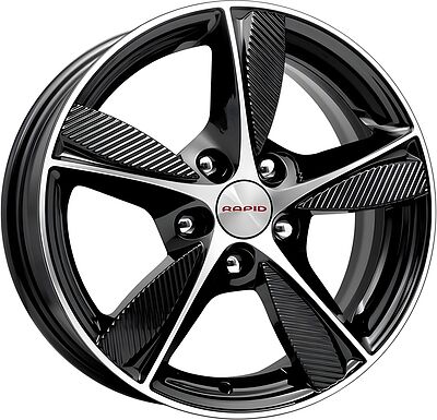 КиК Кинезис 6.5x16 5x114.3 ET 43 Dia 67.1 алмаз черный