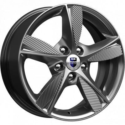 КиК Кинезис 6.5x16 5x114.3 ET 35 Dia 67.1 дарк платинум