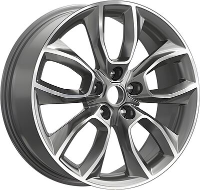 КиК КР001 Hongqi H5 II 7x18 5x114.3 ET 45 Dia 67.1 Diamond Gloss Graphite