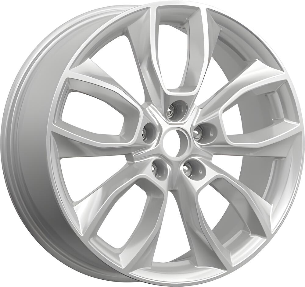 КиК КР001 Hongqi H5 II 7x18 5x114.3 ET 45 Dia 67.1 Elite Silver