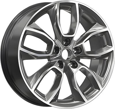 КиК КР001 Uni-S/Changan CS55 Plus/Belgee X70 7x18 5x114.3 ET 45 Dia 60.1 Diamond Quartz