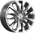 КиК КР007 Haval H9 8x20 6x139.7 ET 42 Dia 75.1 Diamond Gloss Graphite КиК КР007 Haval H9 8x20 6x139.7 ET 42 Dia 75.1 Diamond Gloss Graphite