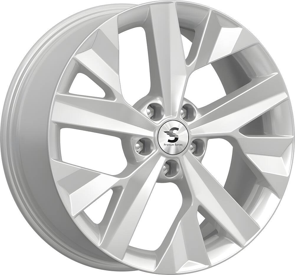 КиК КР011 X-Trail T33 7.5x18 5x114.3 ET 40 Dia 66.1 Elite Silver