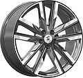 КиК КР014 Jetour T2 8x20 5x108 ET 39 Dia 60.1 Diamond Gloss Graphite