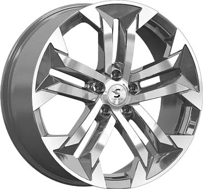 КиК КР015 19_Geely 7.5x19 5x108 ET 46 Dia 63.35 сильвер