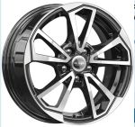 КиК КС1005 ZV_Polo 6x15 5x100 ET 40 Dia 57.1 алмаз черный КиК КС1005 ZV_Polo 6x15 5x100 ET 40 Dia 57.1 алмаз черный