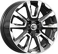 КиК КС1026 16_Vesta 6.5x16 4x100 ET 43 Dia 60.1 алмаз черный