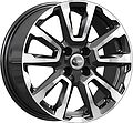КиК КС1026 ZV 6.5x16 4x100 ET 41 Dia 60.1 алмаз черный