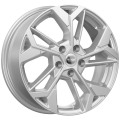 КиК КС1062 ZV 17_Coolray 6.5x17 5x114.3 ET 50 Dia 54.1 сильвер КиК КС1062 ZV 17_Coolray 6.5x17 5x114.3 ET 50 Dia 54.1 сильвер
