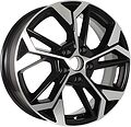 КиК КС1062 ZV 17_Creta 6.5x17 5x114.3 ET 45 Dia 67.1 алмаз черный