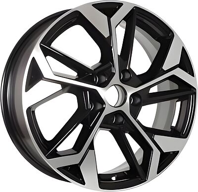 КиК КС1062 ZV 17_Emgrand X7 6.5x17 5x114.3 ET 45 Dia 60.1 алмаз черный