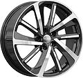 КиК КС1111 ZV_18_Jetour X70 Plus 7x18 5x108 ET 38 Dia 60.1 алмаз черный