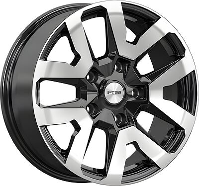 КиК КС1170 Трикстер Niva 7x17 5x139.7 ET 40 Dia 98.0 алмаз черный