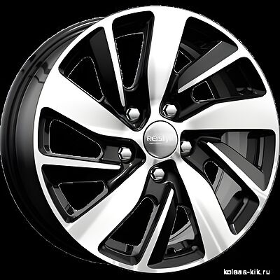 КиК КС741 ZV Fluence 6.5x16 5x114.3 ET 47 Dia 66.1 алмаз черный